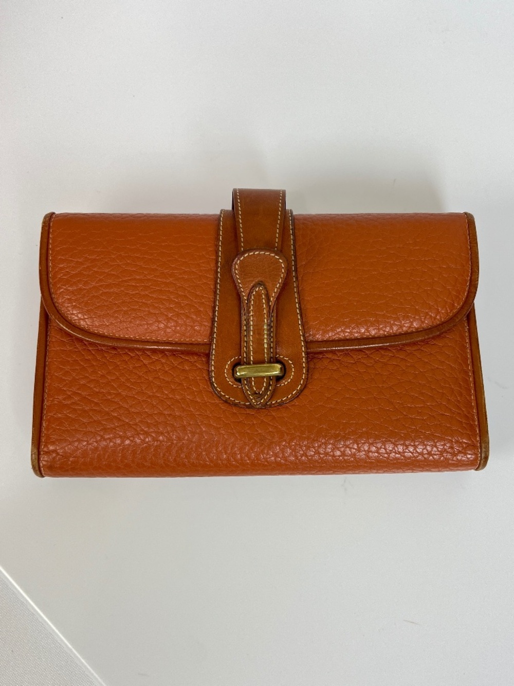 3 Pc Vintage Dooney & Bourke Madison Checkbook Wallet, Cosmetic Bag, Key Holder - Picture 2 of 16